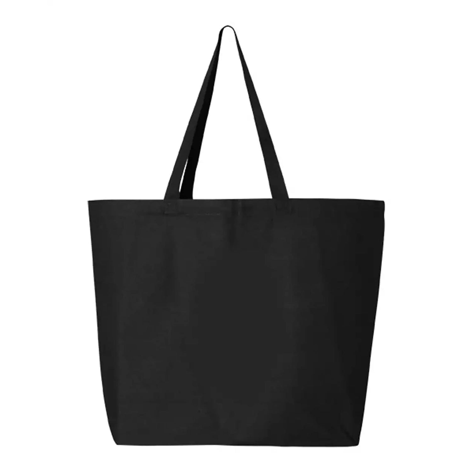 Custom Personalized Design Your Own Jumbo Heavy Canvas Tote Reusable Shopping Bag