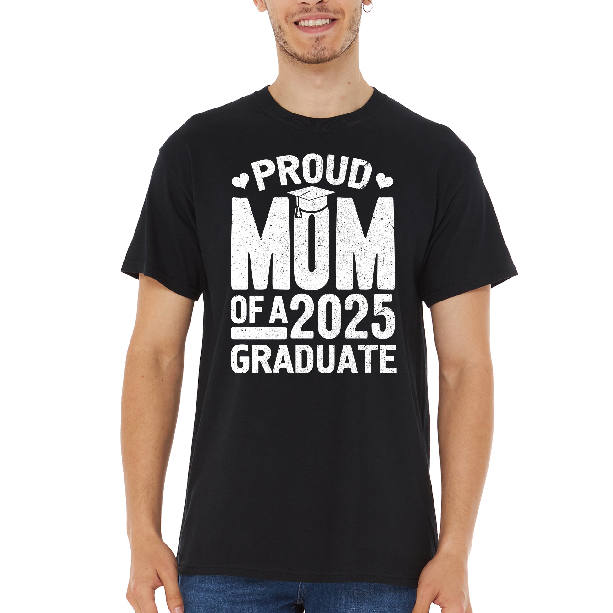 Proud Mom of a 2025 Graduate Graduation T-Shirt