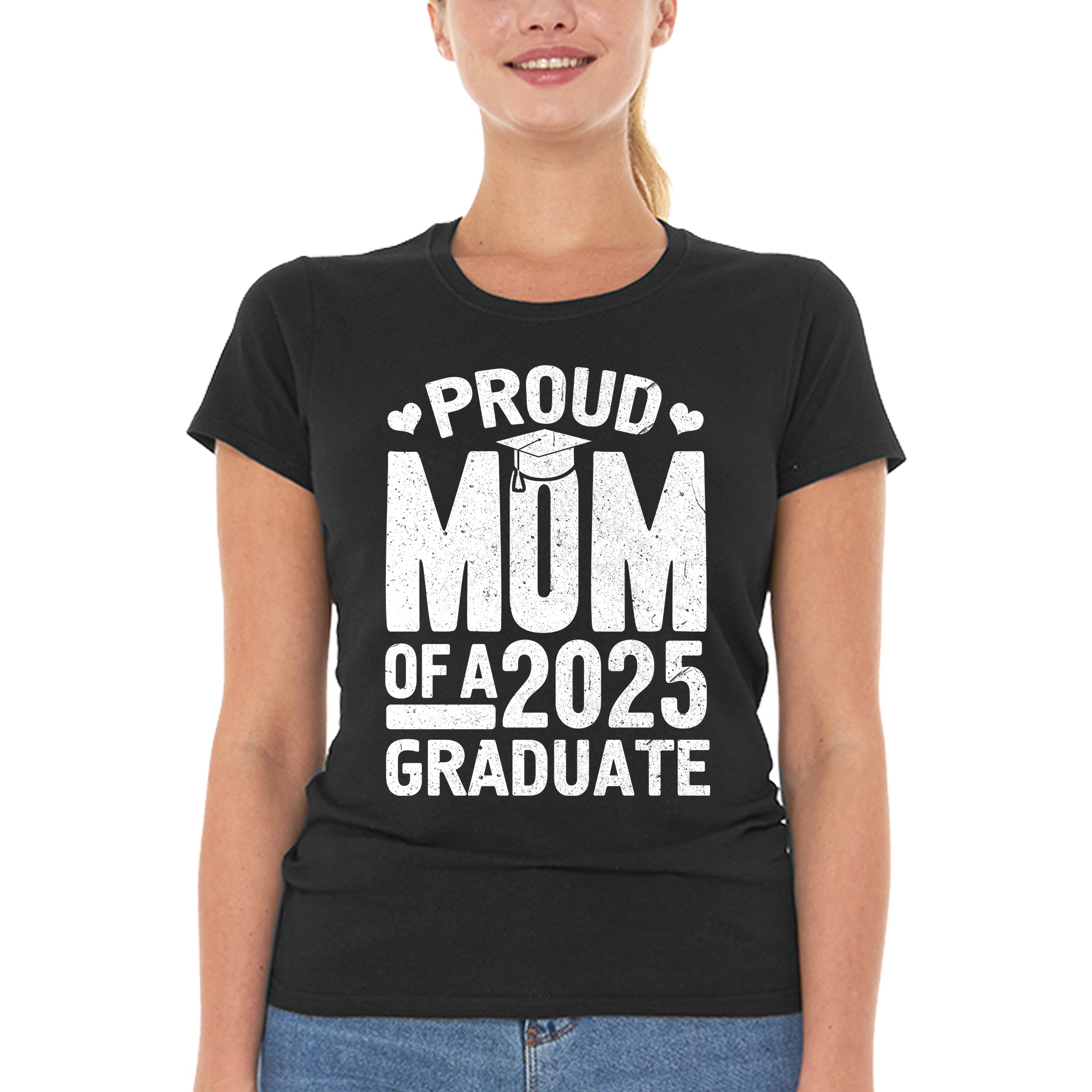 Proud Mom of a 2025 Graduate Graduation Women's T-Shirt