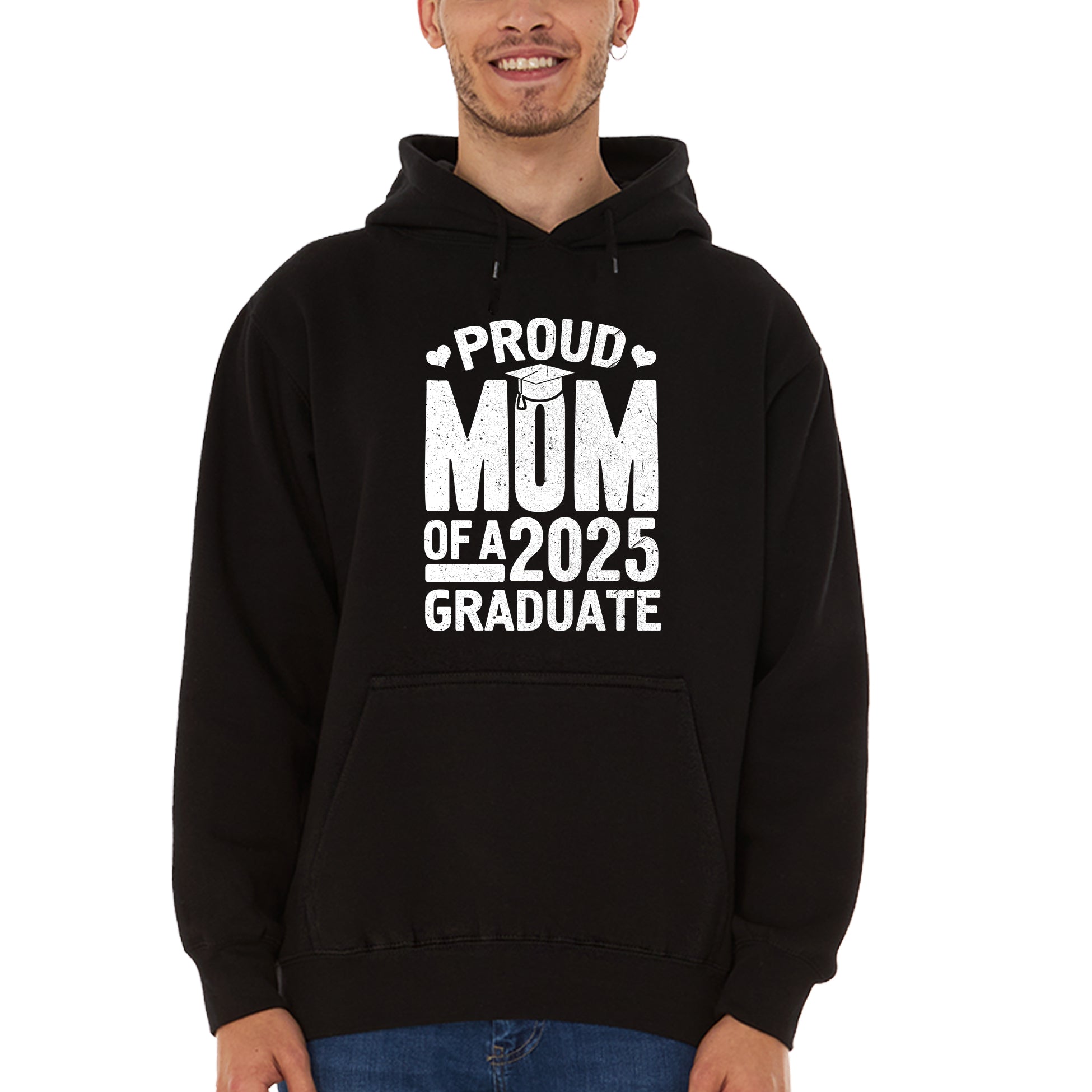 Proud Mom of a 2025 Graduate Graduation Hoodie Sweatshirts