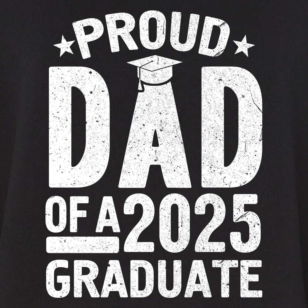 Proud Dad of a 2025 Graduate Graduation Crewneck Sweatshirts