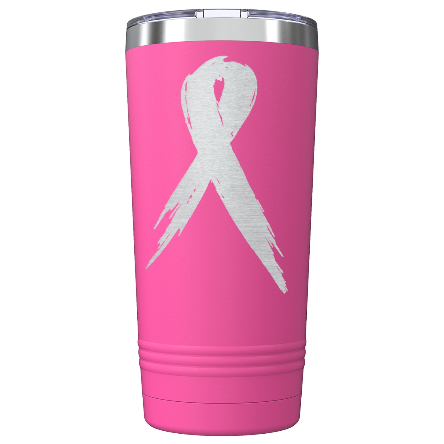 Breast Cancer Awareness Pink Ribbon Insulated Tumblers 20 oz.