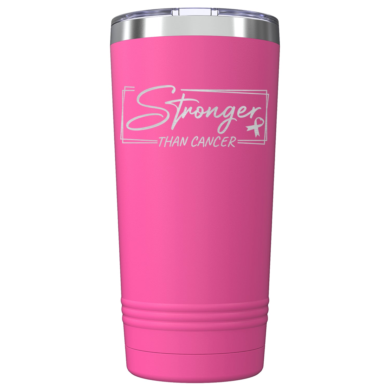 Breast Cancer Stronger Than Cancer Insulated Tumblers 20 oz.