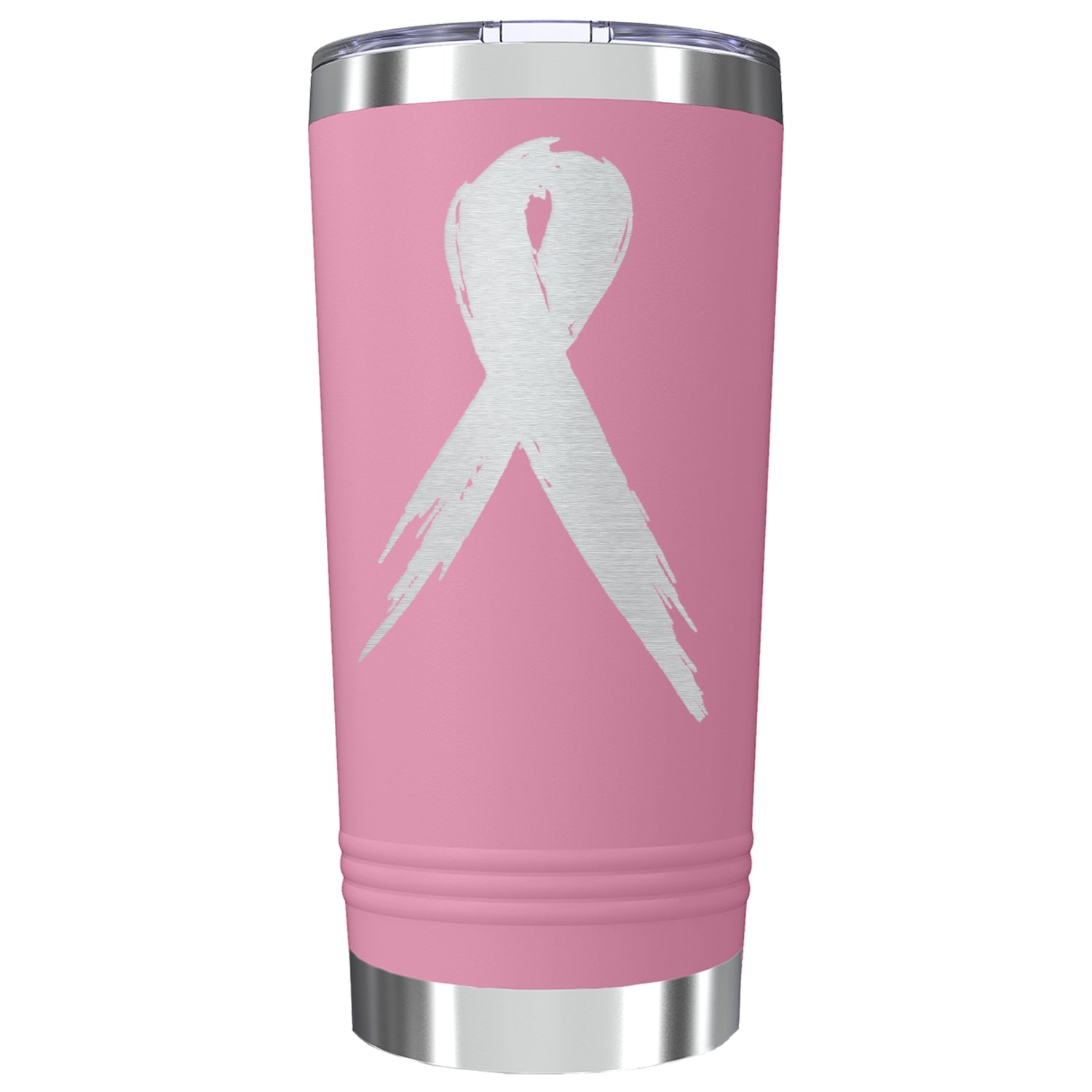 Breast Cancer Awareness Pink Ribbon Insulated Tumblers 20 oz.