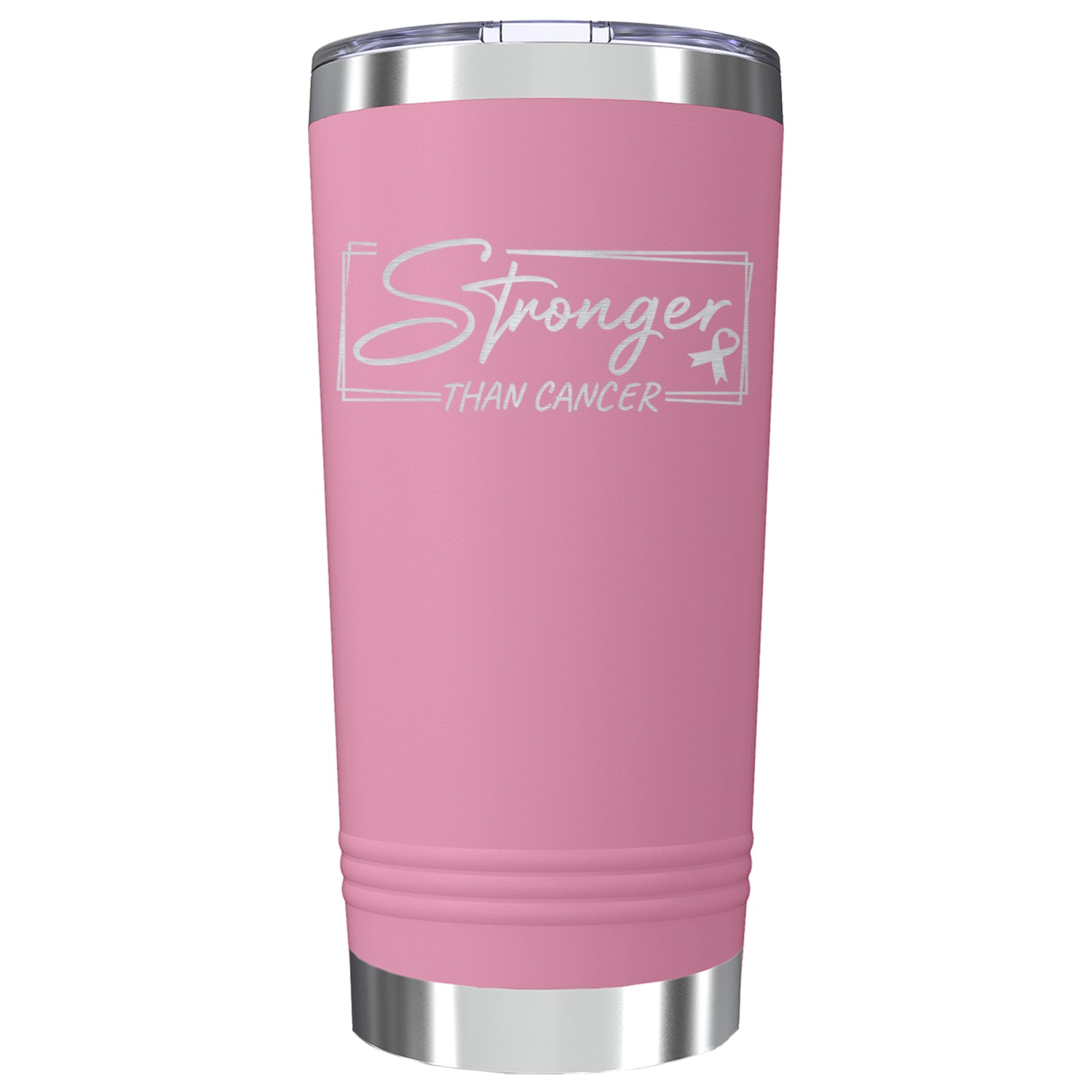 Breast Cancer Stronger Than Cancer Insulated Tumblers 20 oz.