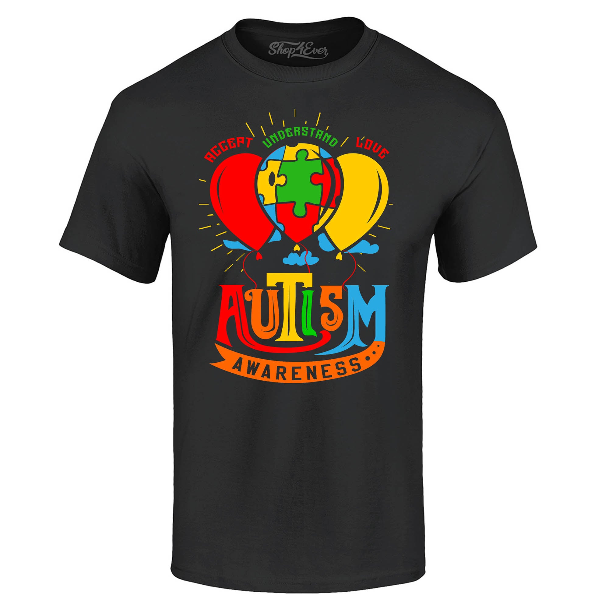 Autism Awareness with Balloons T-Shirt