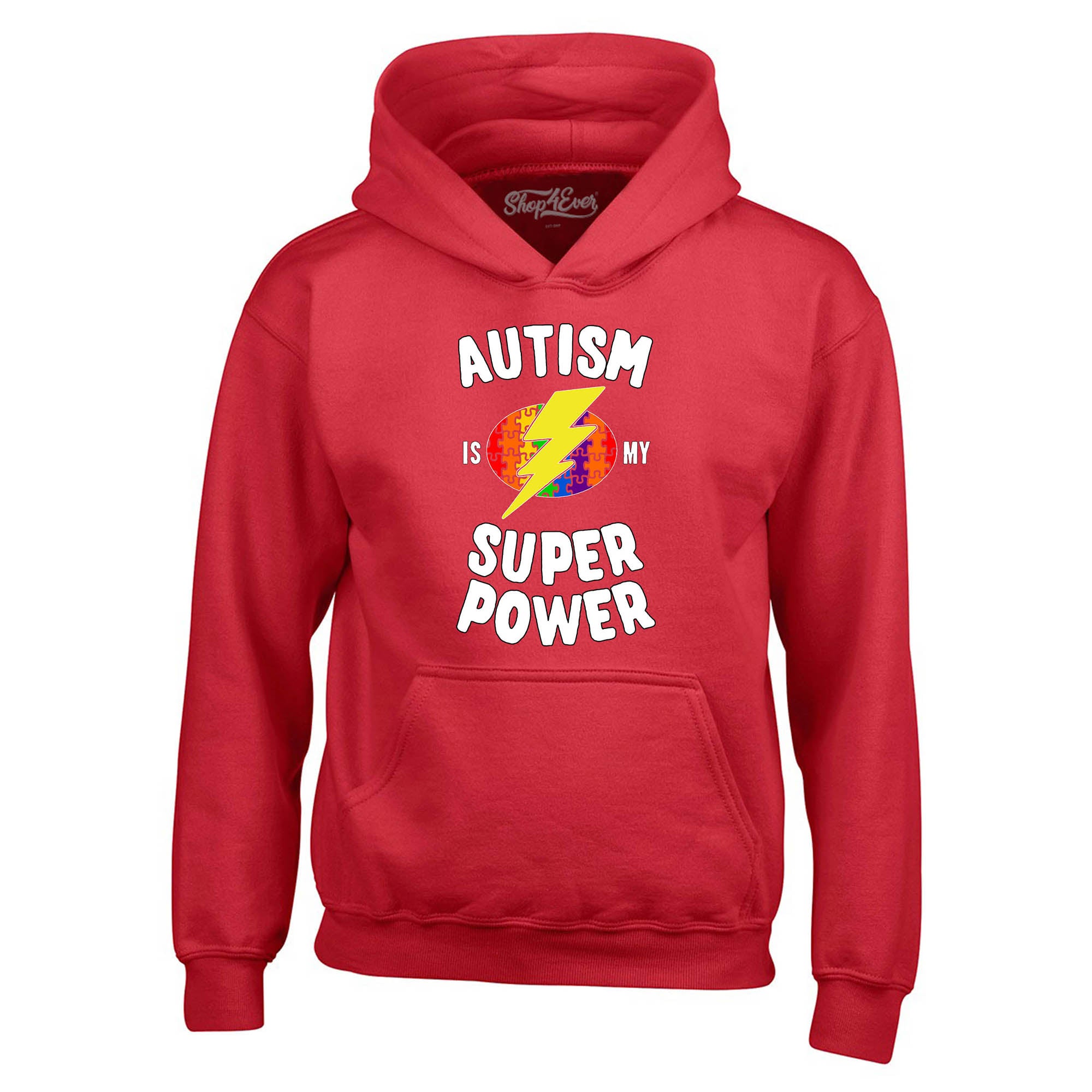 Autism is My Super Power Hoodies Autism Awareness Sweatshirts