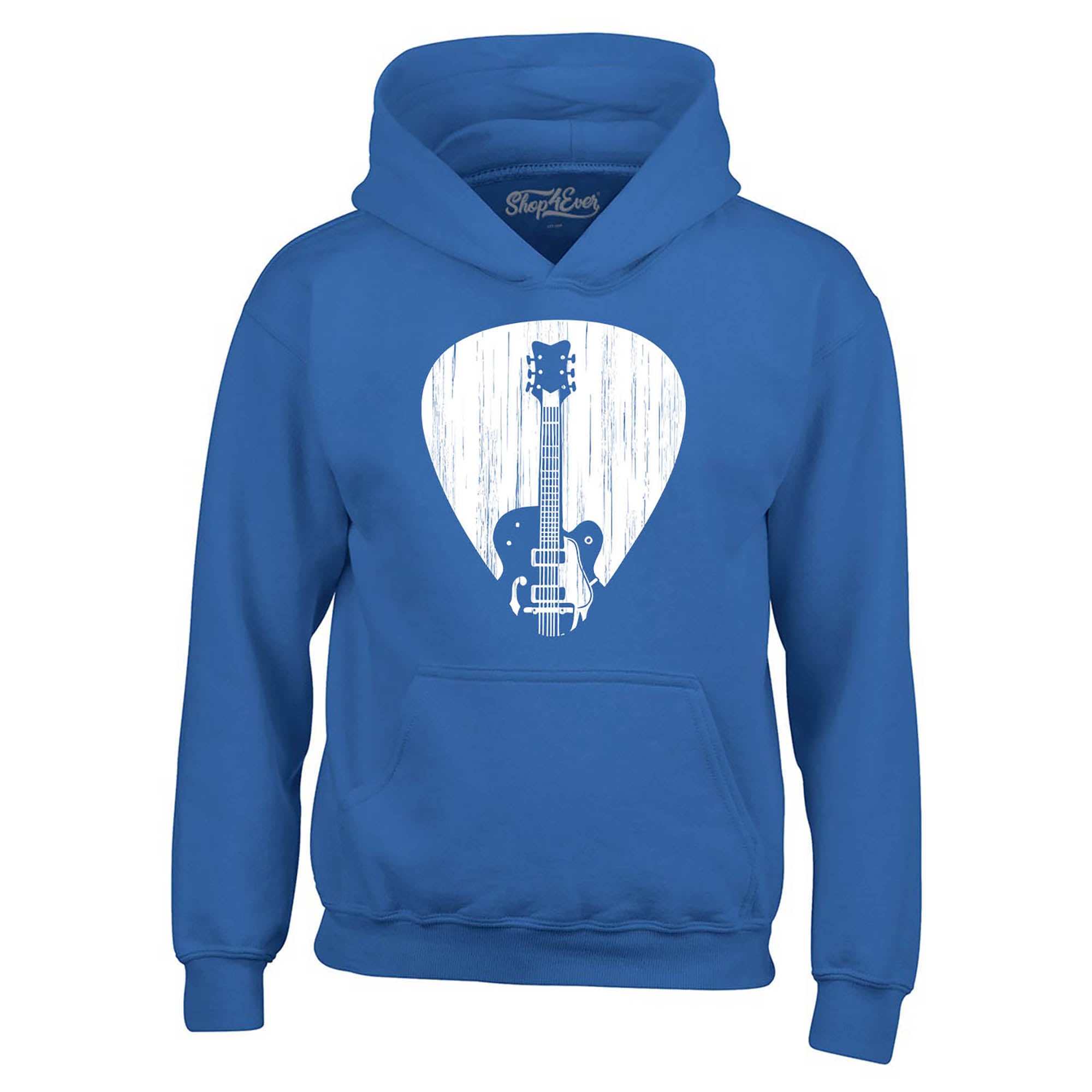 Electric Guitar Pick Musician Hoodie Sweatshirts