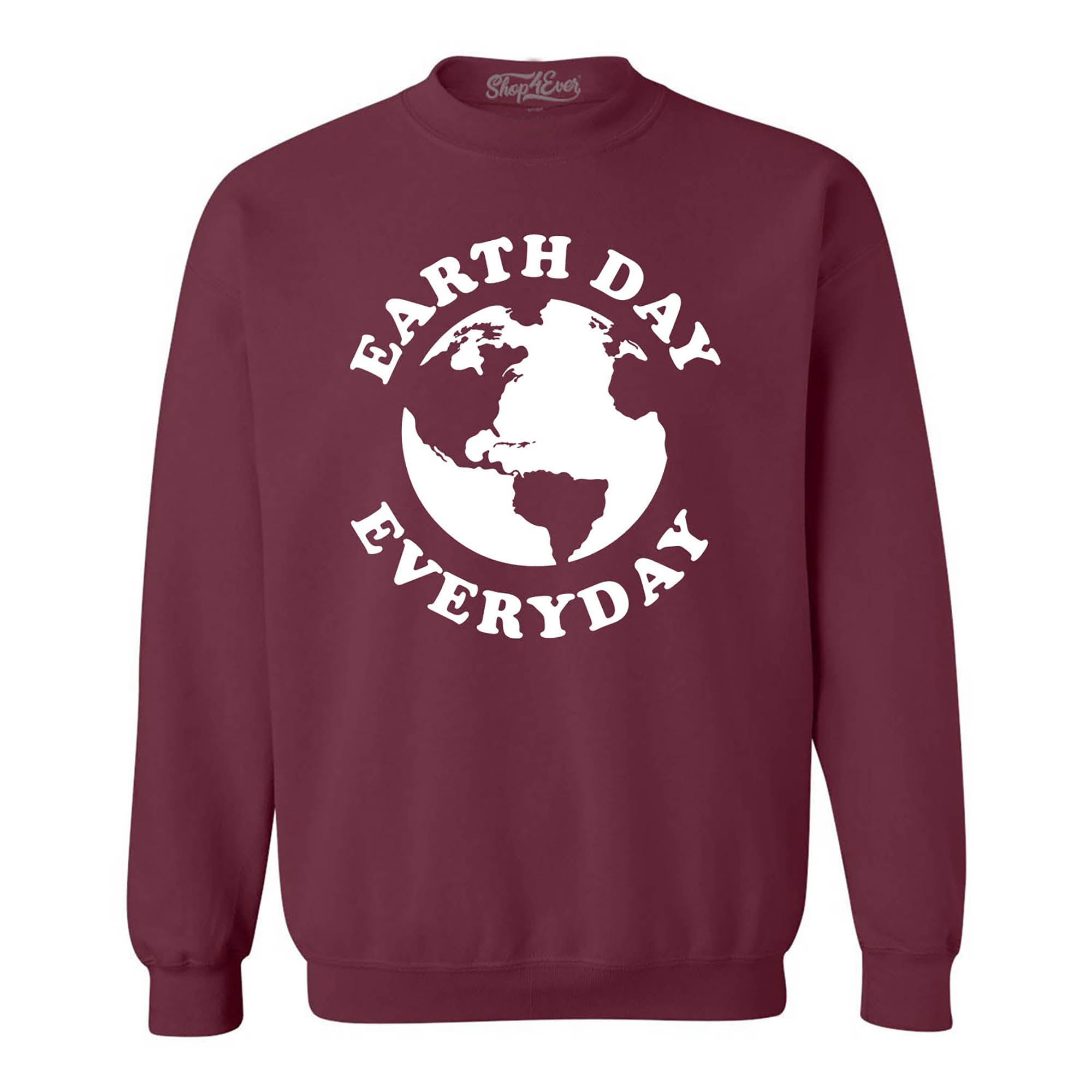 Earth Day Everyday Crewneck Sweatshirts