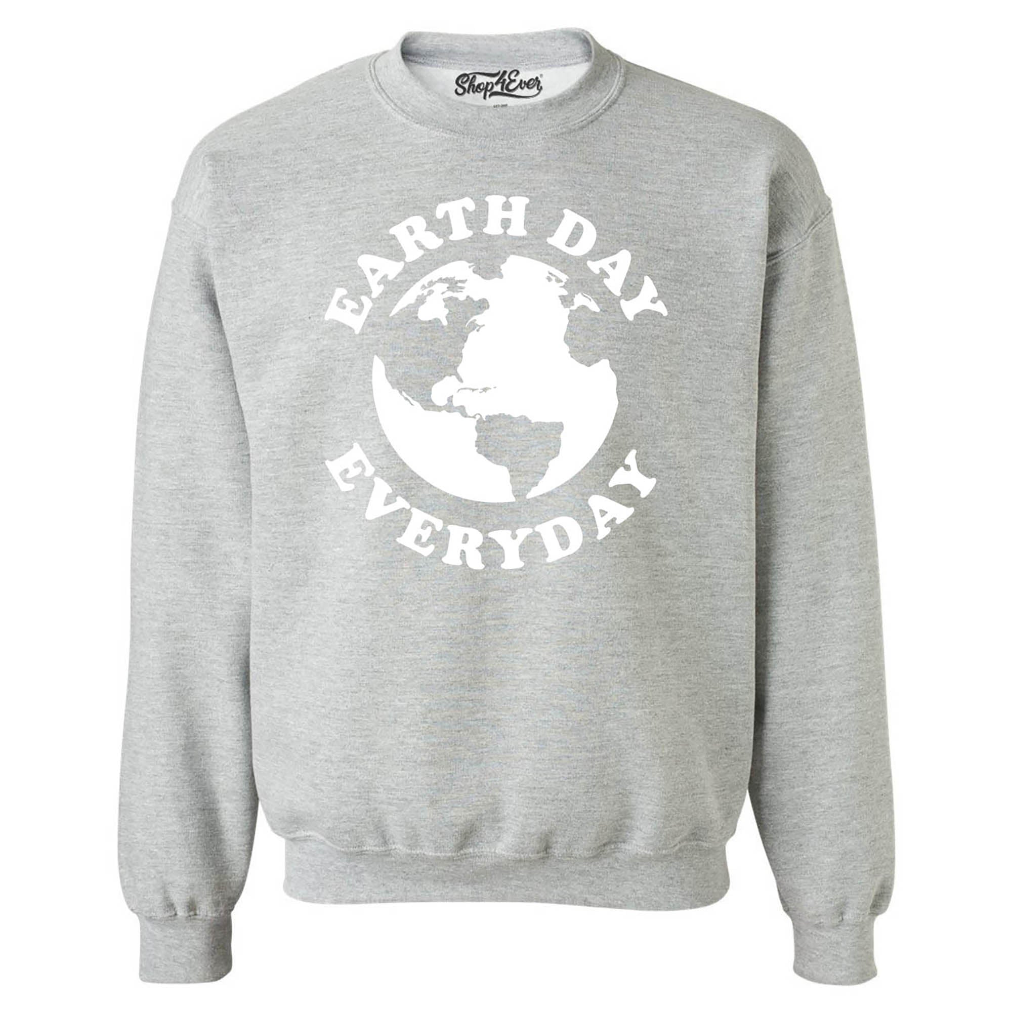 Earth Day Everyday Crewneck Sweatshirts